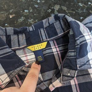 Prince & Fox Button Down Shirt - Med.
